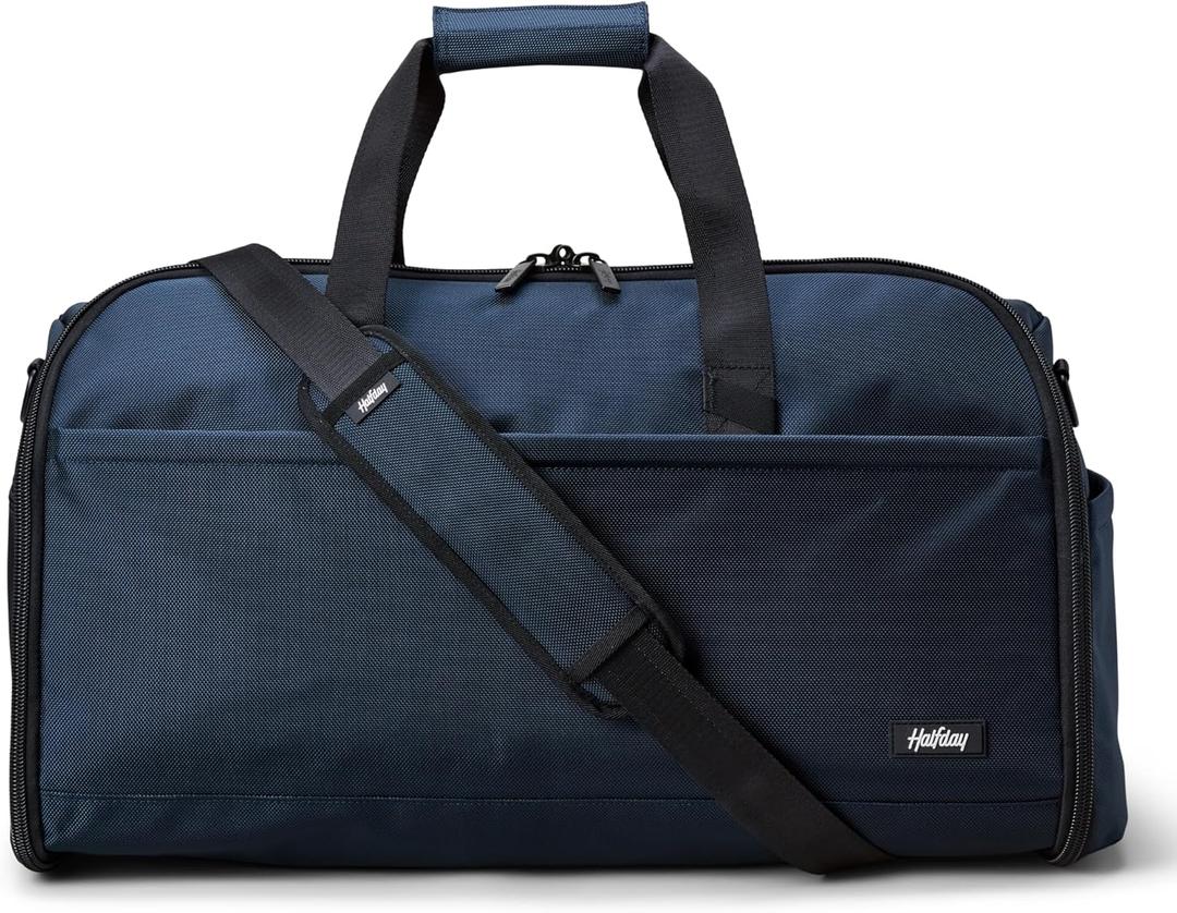 Halfday Convertible 2-in-1 Premium Garment Duffel Weekender Bag 45L | Wrinkle-Free Travel, Hanging Suit Compartment, Shoe Pockets, Trolley Sleeve. Balistic Nylon Carry-On, Pacific Halfday Convertible 2-in-1 Premium Garment Duffel Weekender Bag 45L | Wrinkle-Free Travel, Hanging Suit Compartment, Shoe Pockets, Trolley Sleeve. Balistic Nylon Carry-On, Pacific
