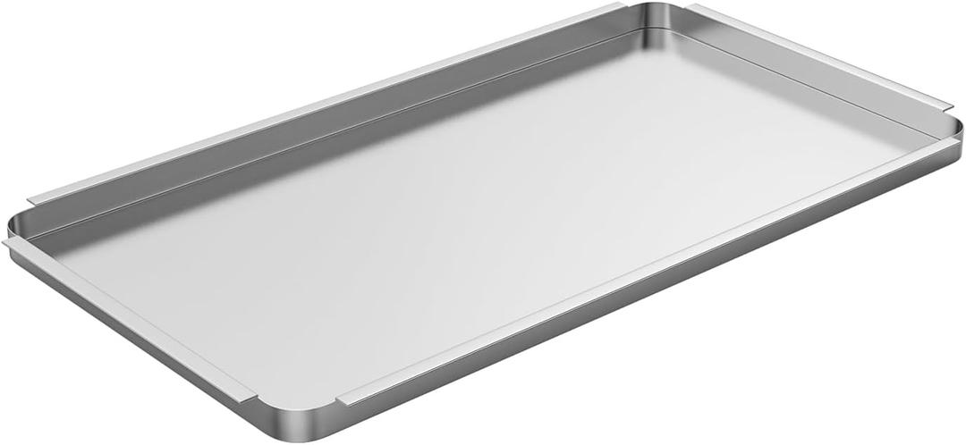 SafBbcue Grease Tray Liner Replacement for Bull 30" Grill Grease Drip Pan Bull Outdoor Products 24269-304 Stainless Steel