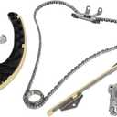 14401-59B-003 14520-59B-003 Engine Timing Chain Kit Fits for 2016-2021 Civic, for 2017-2021 CR-V,for 2018-2021 Accord 1.5L L4 GAS DOHC Turbo 16V Aftermarket Part
