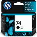 HP 74 Black Original Ink Cartridge (CB335WN)