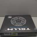 Music Boxing Machine, Interactive Punching Trainer with Boxing Gloves, Large Size Wall Mounted Electronic Boxing Target for Adults Kids, 9 Modes & 9 Speeds (Black)