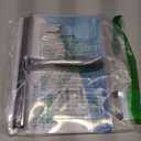 All-Purpose Stainless Steel Shower Squeegee for Shower Glass Door with 2 Adhesive Hooks, Bathroom Cleaner Tool Household Window Mirror Squeegee , Cleaning Tile Wall, Car, 10 Inch Silver