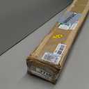 3ft Tall (1 Post) Fence Finishing Post for WamBam Newport No Dig White Picket Fence, Easy Install Outdoor Fence for Backyard or Patio, Outdoor Fencing, No Dig Fence Panels, ZP19003