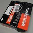 12x1.5 Wheel Lug Nuts, 20PCS Chrome 12mmx1.5 Closed End Bulge Acorn Lug Nut, Cone Seat, 19mm Hex Aftermarket Wheels