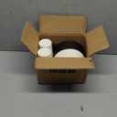 2 Sets Instant Noodle Bowl, Portable Ramen Cooker, Microwave Ramen Bowl Set with Strainer, Cutlery Box & Milk Tea Cups (Gray + Black)