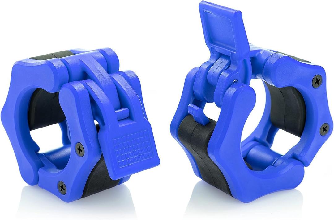 Greententljs Olympic Barbell Collar 2 inch Quick Release Pair of Locking 2" Pro Weight Bar Plate Locks Clamp Clips for Workout Weightlifting Fitness Training