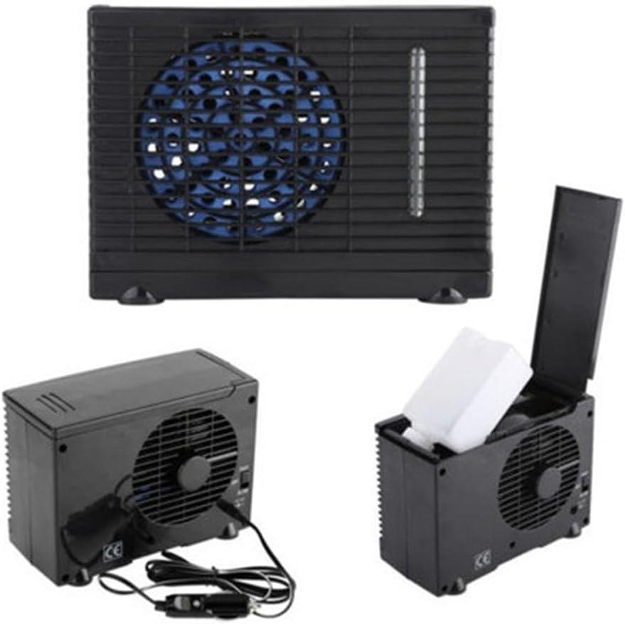 12V Car Air Condition,Portable Dashboard AC Car Cooling Fan,Instant Cooling Mini Air Conditioner,Blow Cold Air with Cigarette Lighter Plug in,for Car Home Office Cooling Fan Evaporative Water Cooler