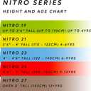 Dunlop Nitro 21" Tennis Racket - Strung Junior