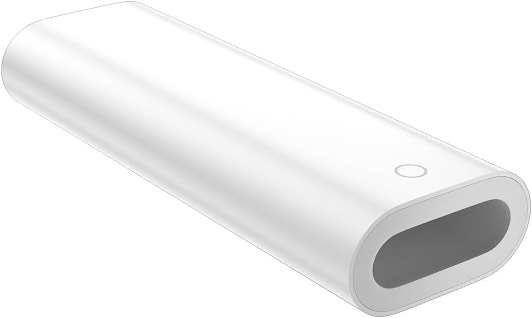 TechMatte Charging Adapter Compatible with Apple Pencil 1st Generation, Lightning to USB-C Charger Connector, Supports Pairing with iPad 10th/11th A16 2025 Gen