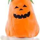 Dog Cat Halloween Pumpkin Costume Pet Cosplay Outfits Halloween Hat Cloak Sets Pet Pumpkin Costume for Small Medium Large Cats Dogs (X-Large)