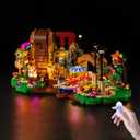 Nitemode Lighting Compatible with Lego Willy Wonka & The Chocolate Factory 21360, Upgraded Brightness Adjustable Lighting Accessories((JUST Lights)