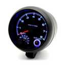 Geevorks 3.75'' 12V Automotive Replacement Tachometers 0-8000RPM Blue Light, RPM Tachometer for 1-8 Cylinder Gasoline Vehicles, 1-2 Cylinder New Motorcycles