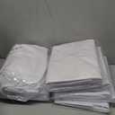 10 Pack Round Tablecloth 90 Inch, White Round Tablecloth Stain and Wrinkle Resistant Polyester Table Cloth Washable Table Cover for Wedding Dinning Banquet Party Restaurant