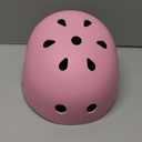 Kids Bike Helmet, Adjustable and Multi-Sport, from Toddler to Youth, 3 Sizes (Small: 18.9" - 21.3", Pink)