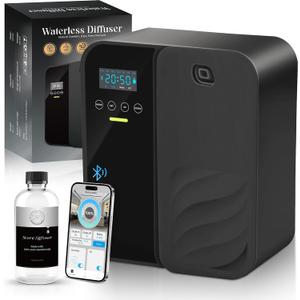 Hotel Scent Diffuser, House Scent Machine, 5000 Sq.Ft of Coverage, 500ml Large Capacity Aromatherapy Machine, Scent Diffusers for Home Large Room, Office Waterless Essential Oil Diffuser