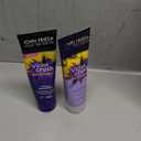 John Frieda Violet Crush Purple Shampoo and Conditioner Set for Blonde Hair, Neutralizes Yellow Tones for Bleached, Blonde, and Platinum Hair, 8.3 Oz, Pack of 2