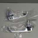 Metal Exterior Door Handles (Pair), Compatible with 1973-1991 Chevy C/K/R/V 10 20 30 1500 2500 3500, GMC C/K 15 25 35 R/V 1500 2500 3500 Pickup Suburban Blazer, Front Left & Right, OE# 77047 90025