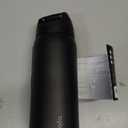 Owala FreeSip Insulated Stainless Steel Water Bottle with Straw, BPA-Free Sports Water Bottle, Great for Travel, 32 Oz, Very, Very Dark