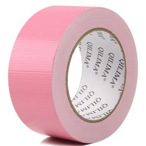 QILIMA Pink Duct Tape, Waterproof Duct Cloth Fabric, Professional Grade Cloth Duct Tape for Photographers,Repairs, DIY, Crafts, Indoor Outdoor Use,2 Inch X 28 Yards