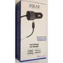 ZGear Lightning Tip - Fast Charge Car Charger (6ft Coil Cord) 2.4mp