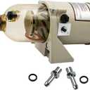 Fuel Filter/Water Separator Diesel Turbine Marine Boat Superior 500FG 500FH (Metal Valve)