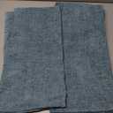 MIULEE Pack of 2 Couch Throw Pillow Covers 18x18 Inch Soft Grey Blue Chenille Pillow Covers for Sofa Living Room Solid Dyed Pillow Cases