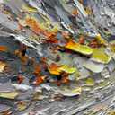 V-inspire Art,Modern Abstract Hand Painted Oil Painting - Sunset Glow - 24x48 Inch Acrylic Canvas for Living Room Bedroom Dining Room Office Home Decor