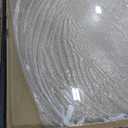 JAMBALAY 5546 Tempered Glass Office Chair Mat, Thick 0.2 Heavy Duty Glass Floor Mat for Carpet and Hard Floors, with Anti-Slip Pads, Polished Edges and Round Corners, Easy Roll On