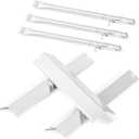 Grill Replacement Parts for Pit Boss Pro Series 1100 Wood Pellet & Gas Combo Grill,Stainless Steel Heat Plate Burner for Pitboss pro 1100 Series 3 Burner Combo Pellet Grill.