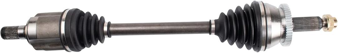 TRQ Front Left CV Axle Shaft Assembly Driver Side Compatible with 2013-2016 Hyundai Santa Fe Sport 2014-2018 Kia Sorento