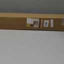 UNISHADES Cordless Bamboo Roman Shades for Windows, Blinds Size (34" W 64" H) Colour (Highfield Teak)