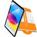 PandaShield 2 Pack for iPad 11th/10th Gen.(A16 2025/2022,11/10.9 inch)9H+ Tempered Glass Screen Protector with Easy-Install[12FT Grade Shatterproof]Apple Pencil Compatible,HD Clarity,Scratch Resistant