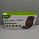 Amazon.com: Heated Seat Cover with Expanded Heating Area, Heated Seat Cushion for Full Back and Seat, Seat Warmer with 3 Levels Temperature Control for Home Office and More, Warm Gift for Winter 