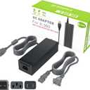 AC Adapter for Xbox 360 Console,203W Power Supply Brick with Cord,Replacement Power Brick for Xbox 360 Fat Console(Not Fit for Xbox360 Slim/Xbox360 E Console)