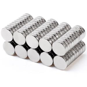 MIN CI 100 Pcs Strong Neodymium Magnets Disc, 8 x 2mm Small Magnets for Whiteboard, Mini Round Rare Earth Magnet s for DIY Building Scientific Models Dry Erase Board Office Fridge Crafts