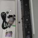 DJ Laser Lights,5 Beam Effect Sound Activated Strobe Laser Light Show with Remote Control Laser Light Projector Party Lights Indoor for Birthday Disco KTV Club Stage DJ Lighting (1, Black)