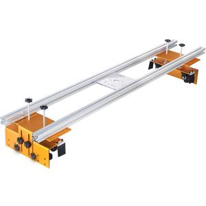 Router Sled, Slab Flattening Jig, 58 inches Router Sled for Flattening Slabs,Adjustable Trimming Planing Machine for Woodworking