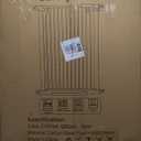 41" Extra Tall Baby Gate With Door, 40.6-54.7 In Wide Dog Gates for Doorways Stairs, Walk Through Large Pet Gate Indoor, Pressure Mounted Child Safety Gates for Kids Puppy Doggie Metal Black