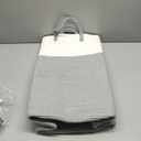 Laundry Basket, Woven Cotton Rope Laundry Hamper, Versatile Storage for Dirty Clothes, Baby Toys, and Blankets in Bathroom, Nursery, and Living Room (Grey, 60L)