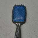 FHI Heat UNbrush Detangling Brush for Pain-Free Brushing on All Wet or Dry Hair Types  Durable DuoFlex Anti-Static Bristles, Lightweight Handle, Vented Hair Brush (1 Count (Pack of 1), Light Blue/Grey)