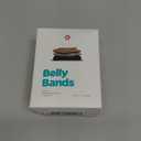 Pet Parents Washable Belly Bands for Dogs (3pack) + Extendrs Durable Dog Diapers - Premium Male Dog Diapers & Wraps (X-Small, Black) (Natural)