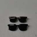 Premium 158MM Large Polarized Sunglasses for Men Women, 2 Pack XXL TR Frame Trendy Sun Glasses Outdoor with UV400