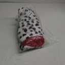 Halloween Costume Women 2025- Dalmatian Shawl, Red Gloves, Necklace and Wig Cap Accessories for Adult (Short Wig)