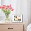 vuxhg Best Friends Wooden Picture Frame Holds 4x6 Inch Photos - You Are The Sister I Got To Choose Love Always - Home Office Display Photo Frame for Sisters Women - Long Distance Friendship Gifts-A06