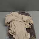 Oakgarden 3 Pack Women's Cotton Long Sleeve Mock Turtleneck Tops Ribbed Lettuce Trim Slim Fit Shirts Thermal Base Layer