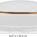 DOITOOL Ceiling Light Fixture - Ceiling Light Shade Cover 8 Inch Replacement Mushroom Glass Shade