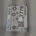 MroMax 630Pcs Internal Tooth Star Lock Washers 9 Sizes Quick Speed Locking Washers Assortment Kit 65Mn Steel Push on Retaining Clips Fasteners Black Oxide Finish M2 M2.5 M3 M4 M5 M6 M8 M10 M12