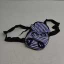 Pet Carrier Backpack, Adjustable Pet Cat Dog Carrier Backpack Travel Bag, Legs Out,Dog Carrier for Hiking Camping Travel, Sling Bag for Small Medium Dog Cat (BlueWhiteStripes, Small (1.5-3LBS))