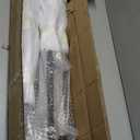 5-Pack Iron Stair Balusters for Staircase Interior, Hollow Big Basket Iron Spindles 1/2" Square Metal Balusters with Swivel Shoes