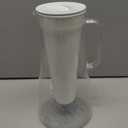 LifeStraw Home  Water Filter Pitcher, 10-Cup, BPA Free Designed for Everyday Protection Against Bacteria, parasites, microplastics, Lead, Mercury, PFAS, and a Variety of Chemicals (White)